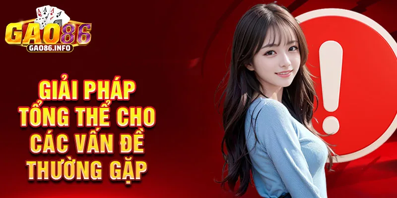 Giải pháp tổng thể cho các vấn đề thường gặp