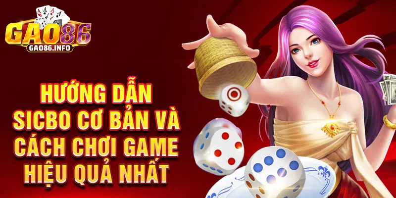 Hướng dẫn sicbo cơ bản và cách chơi game hiệu quả nhất